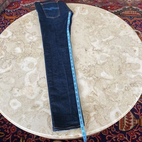 Nudie Jeans Thin Finn Dry Indigo Dips - Picture 10 of 12